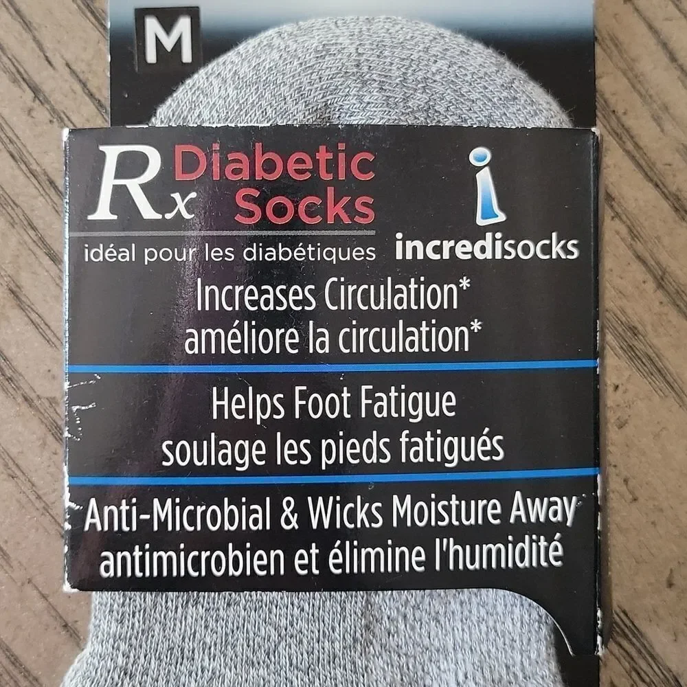 Diabetic socks size M NWT 🤍